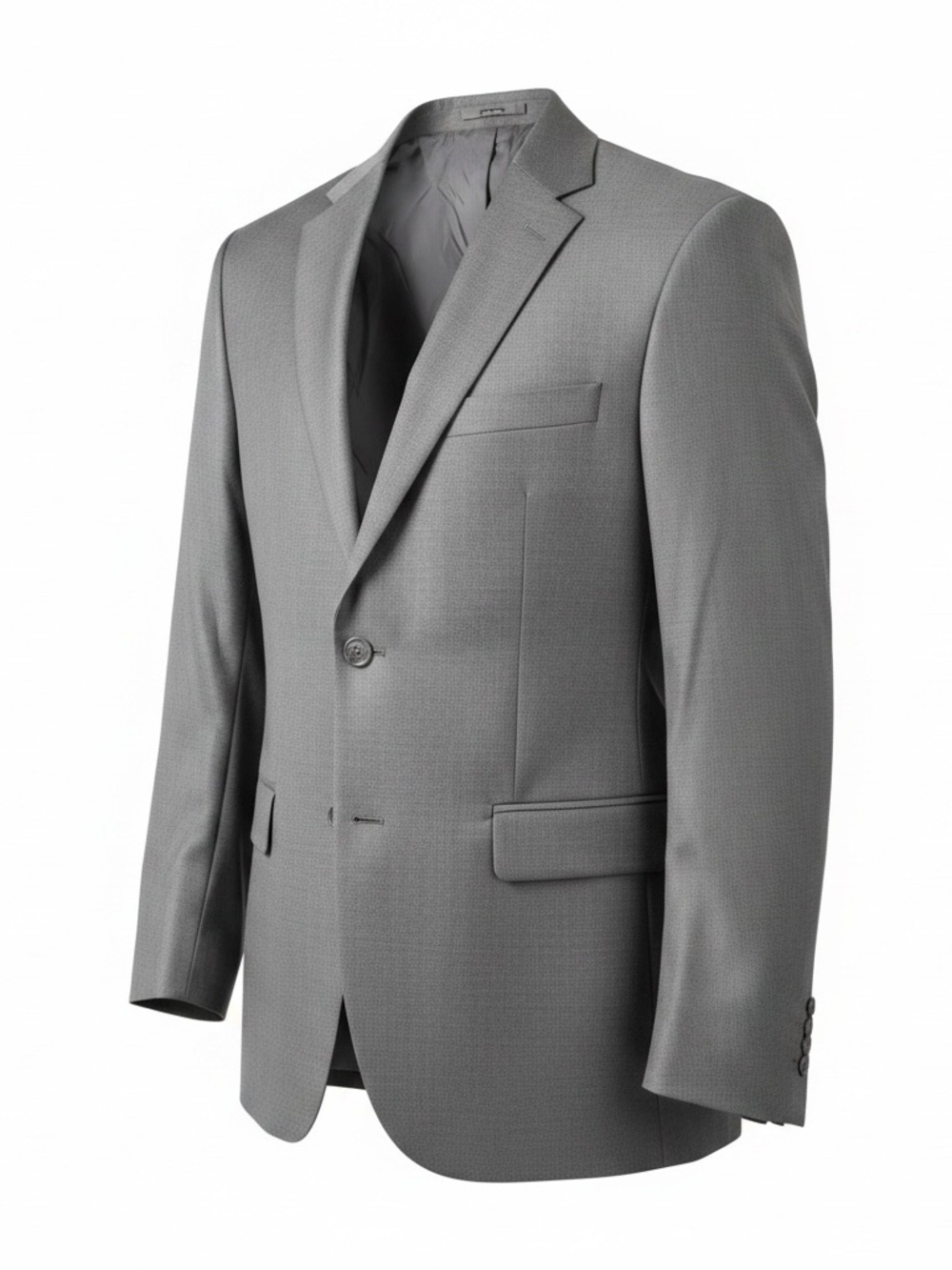 JOS. A. Bank Signature Collection 100% Wool Gray Tailored Sport Coat Blazer 38R